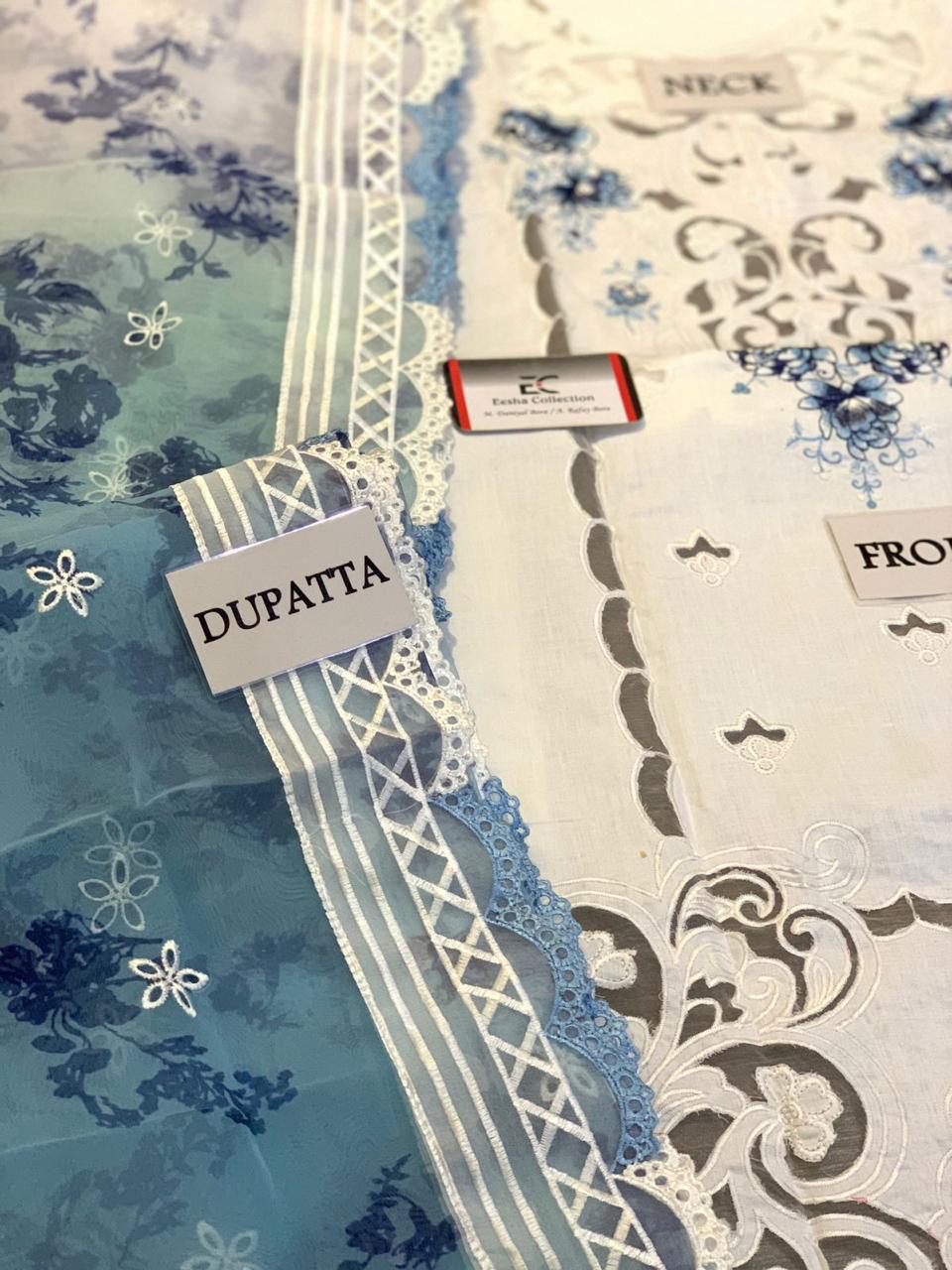 IMROZIA Lawn Embroidered 3 pcs