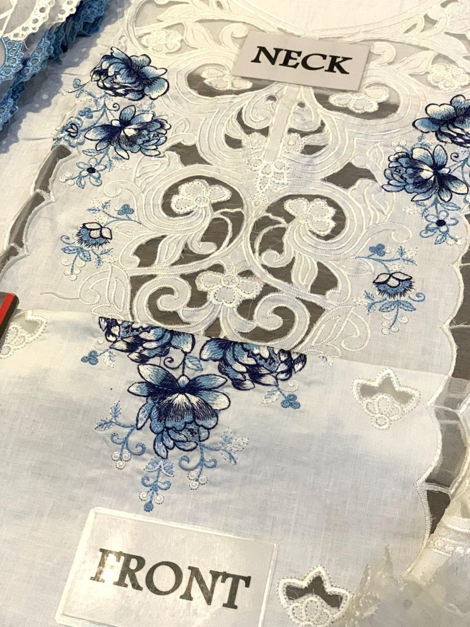 IMROZIA Lawn Embroidered 3 pcs
