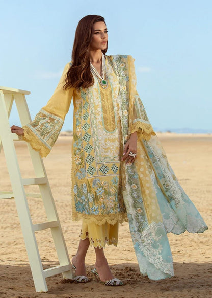 CRIMSON lawn embroidered 3 pcs