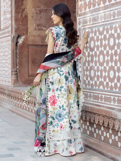 Bin Ilyas Lawn Embroidered 3 pcs