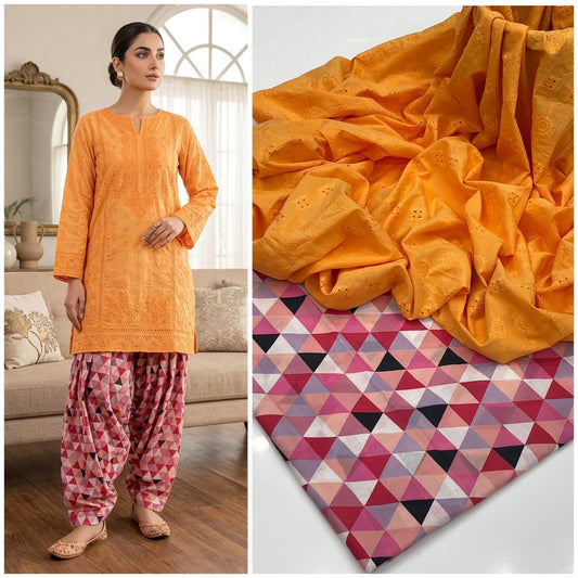 LAWN CHIKENKARI 2 PCS
