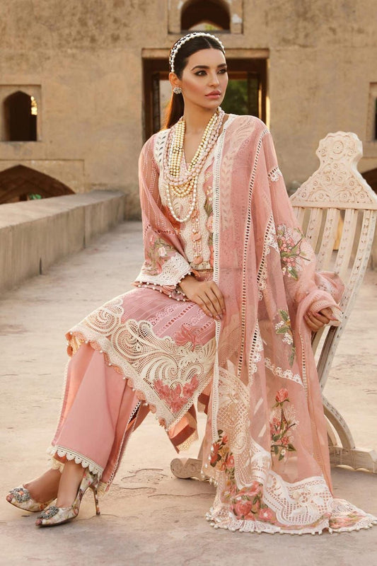 Batik Lawn Embroidered 3 pcs