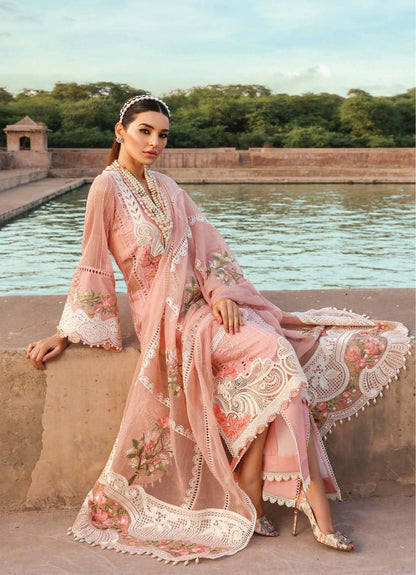 Batik Lawn Embroidered 3 pcs