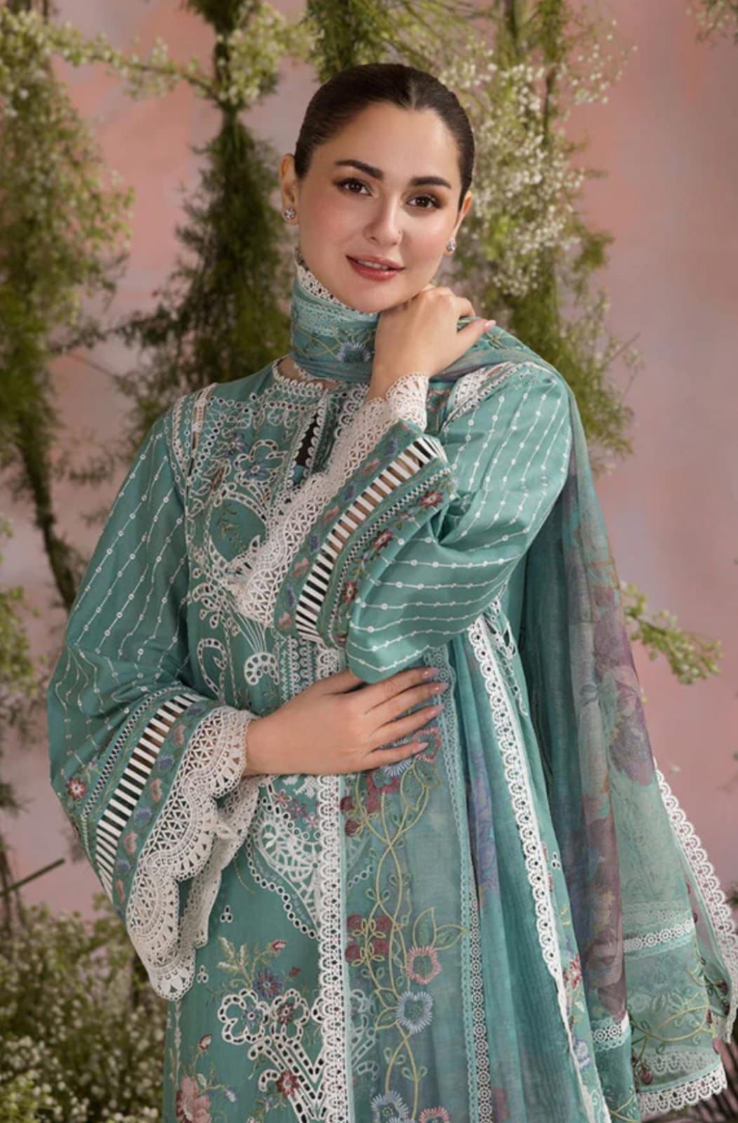 Sobia Nazir Lawn Embroidered 3 pcs