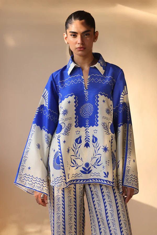 SAPPHIRE PRINTS LAWN 2 PCS