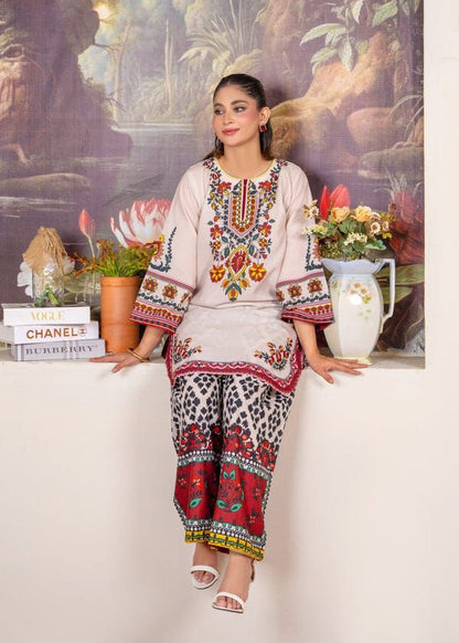 SAPPHIRE PRINTS LAWN 2 PCS