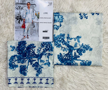 SAPPHIRE PRINTS LAWN 2 PCS