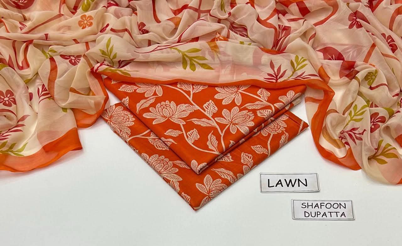 PRINTED LAWN 3 PCS
