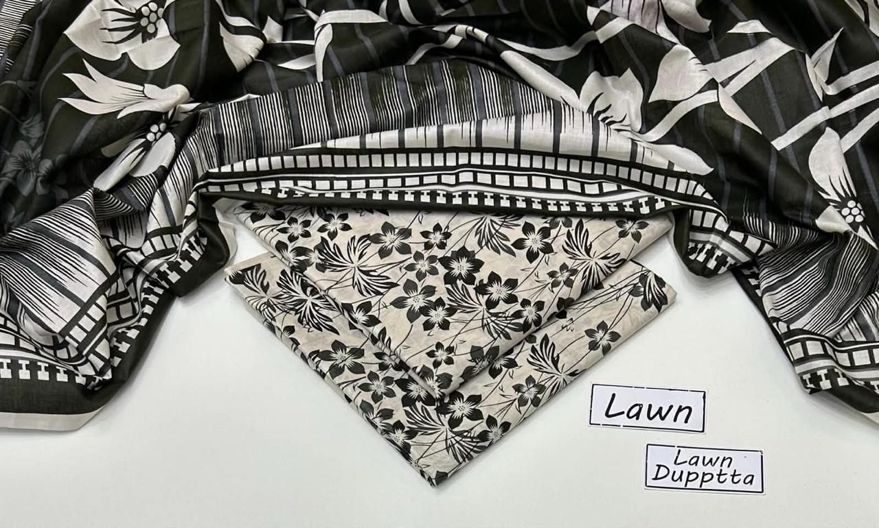 PRINTED LAWN 3 PCS