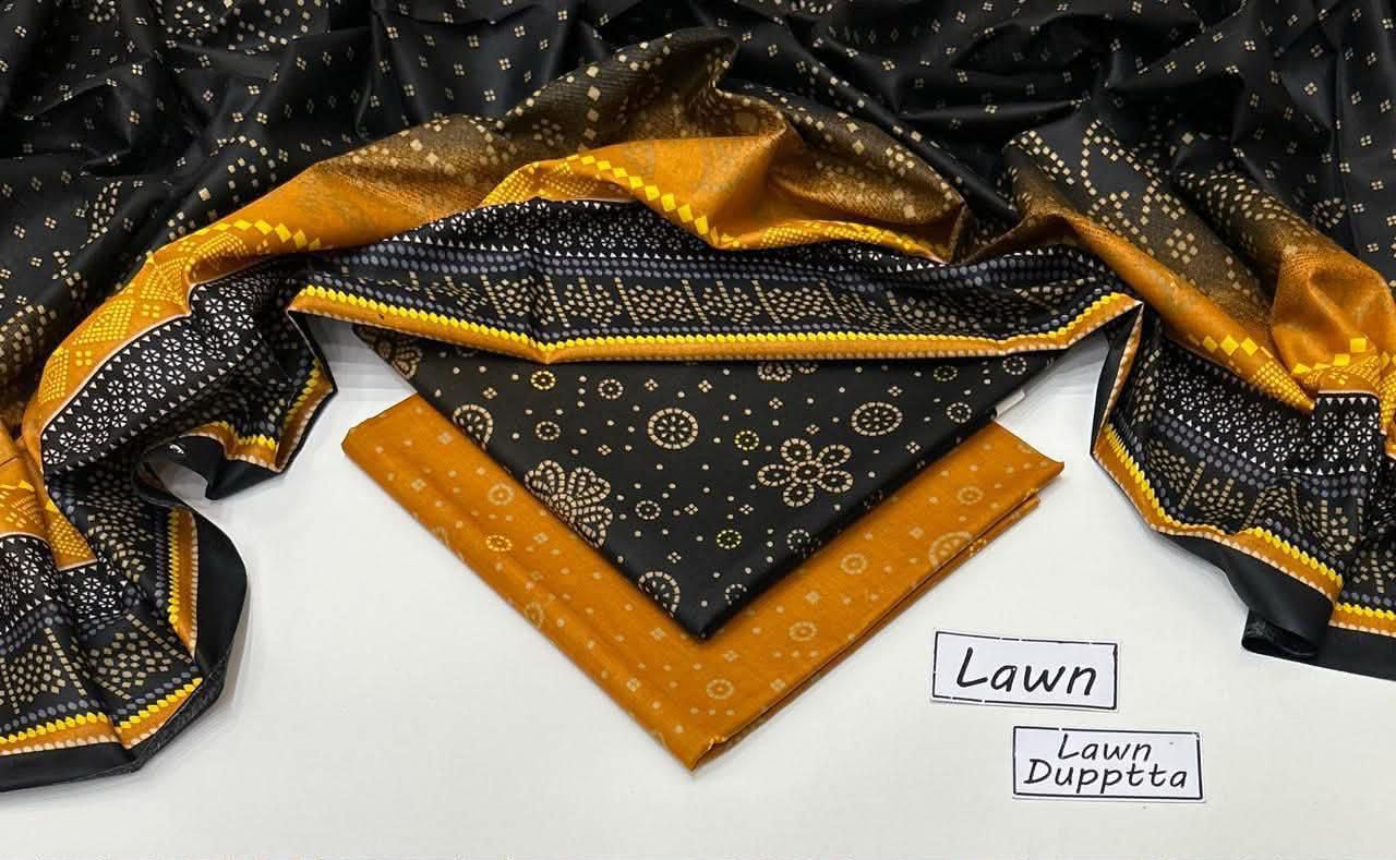 PRINTED LAWN 3 PCS