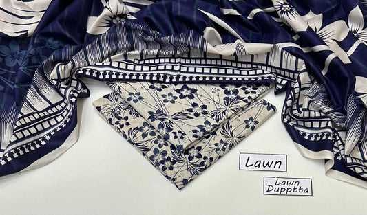 PRINTED LAWN 3 PCS