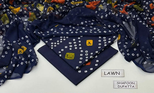 PRINTED LAWN 3 PCS
