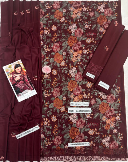 Bareeze DHANAK EMBROIDERED 3PCS