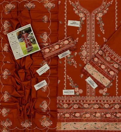BATIK DHANAK EMBROIDERED 3PCS