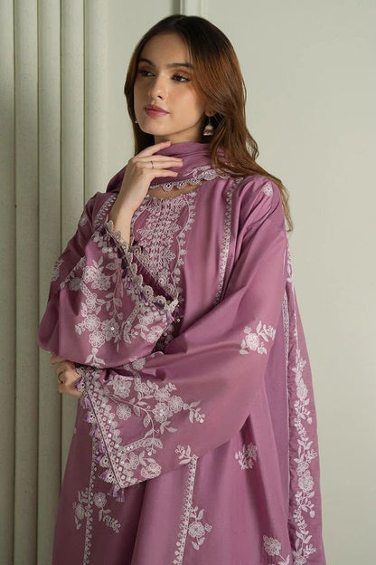 Cross Stitch Premium Dhanak Embroidered 3 PCS