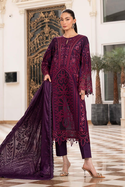 MARIA.B Premium Dhanak Embroidered 3 PCS