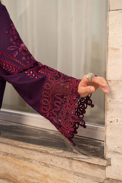 MARIA.B Premium Dhanak Embroidered 3 PCS