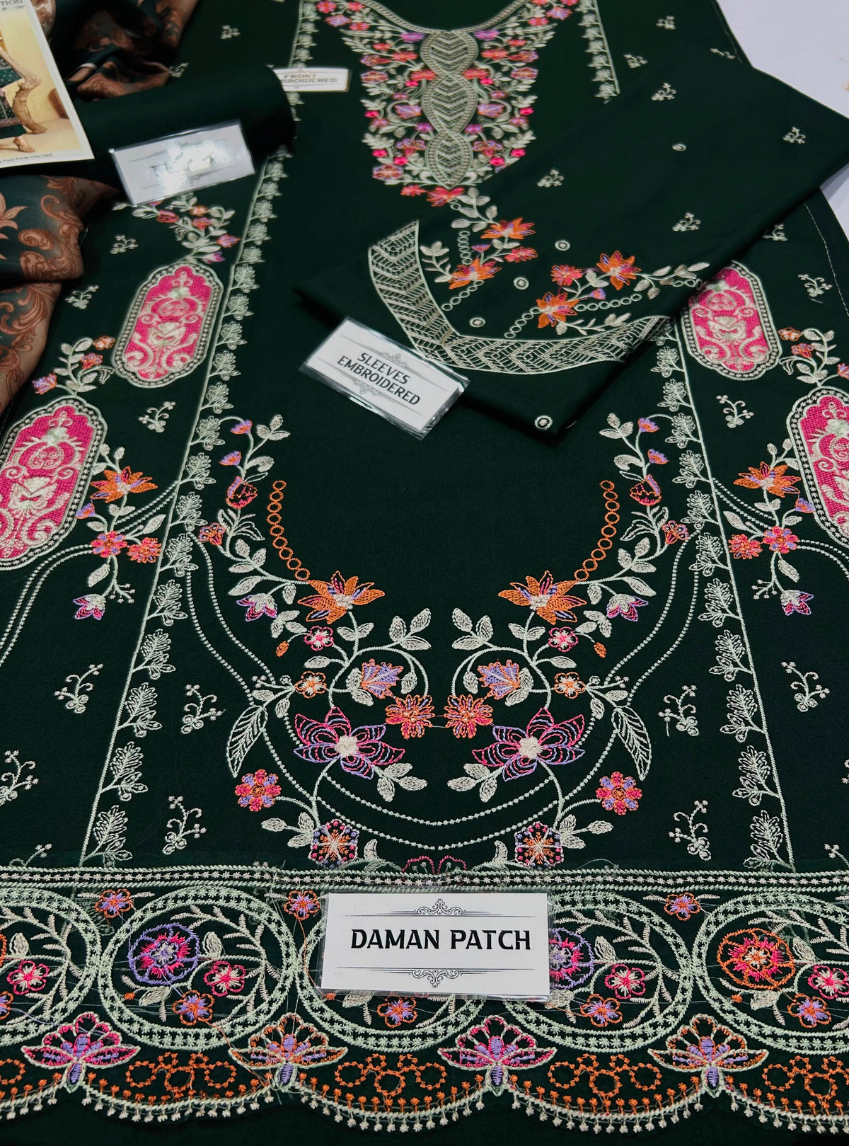 BATIK DHANAK EMBROIDERED 3PCS
