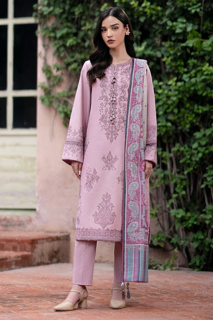 JAZMIN  DHANAK  EMBROIDERED 3 PCS