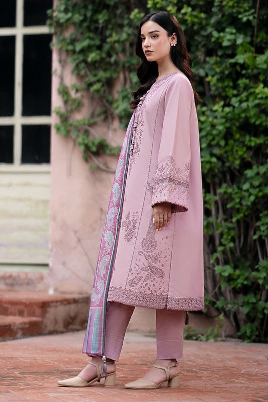 JAZMIN  DHANAK  EMBROIDERED 3 PCS