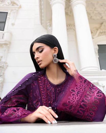 MARIA B  DHANAK EMBROIDERED 3PCS