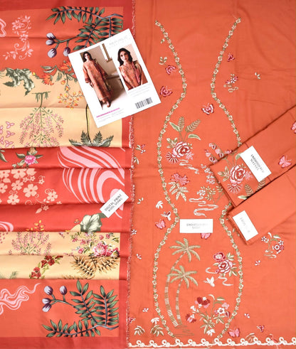 REPUBLIC Dhanak Embroidered 3 PCS
