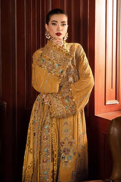 MARIA B  DHANAK  EMBROIDERED 3 PCS