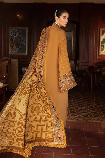 MARIA B  DHANAK  EMBROIDERED 3 PCS