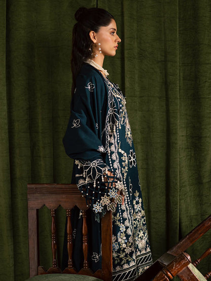MAHNUR DHANAK EMBROIDERED 3PCS