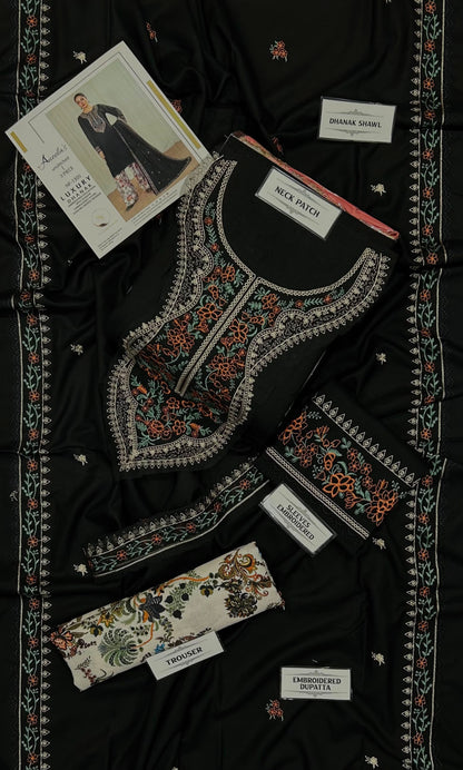 ANEELA Dhanak Embroidered 3 PCS