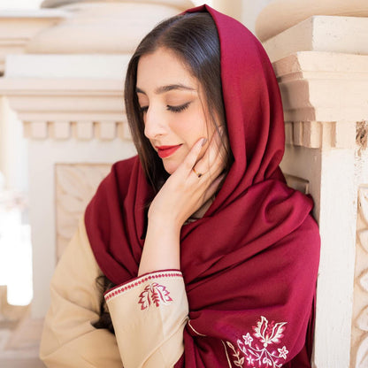 ASLING DHANAK EMBROIDERED 3 PCS