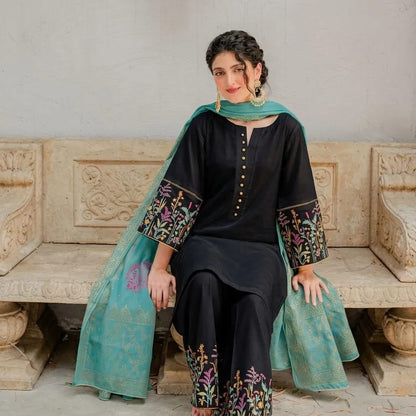 ASLING DHANAK EMBROIDERED