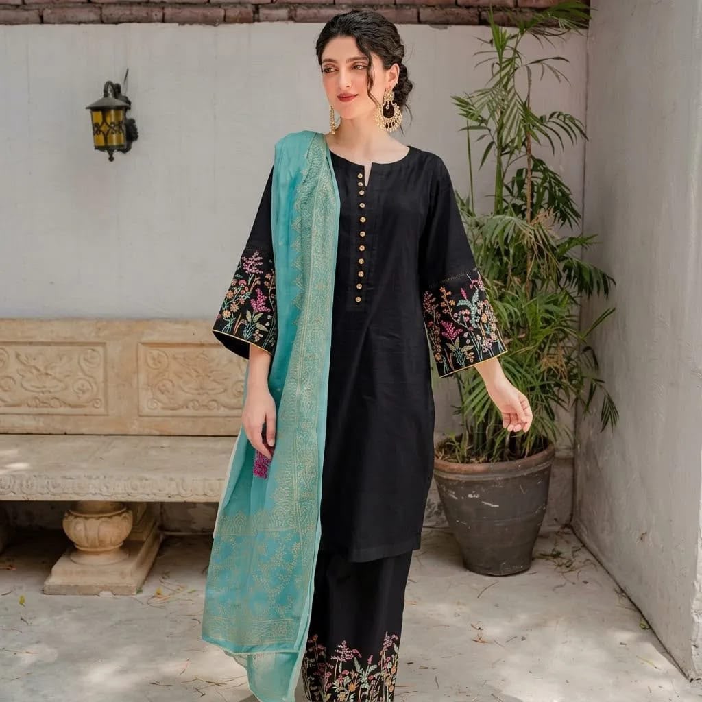 ASLING DHANAK EMBROIDERED