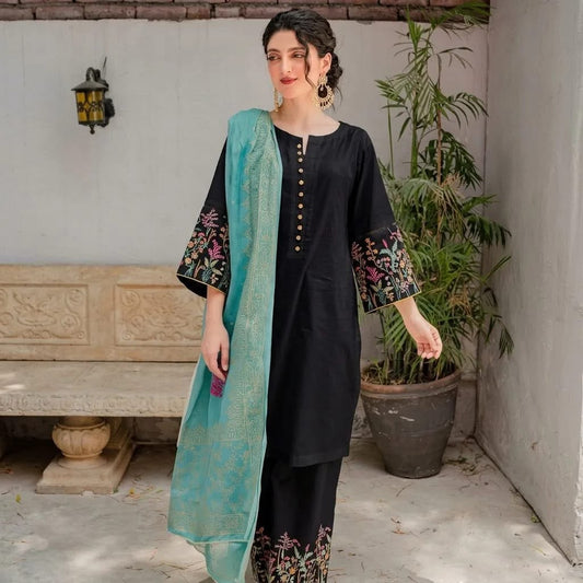 ASLING DHANAK EMBROIDERED