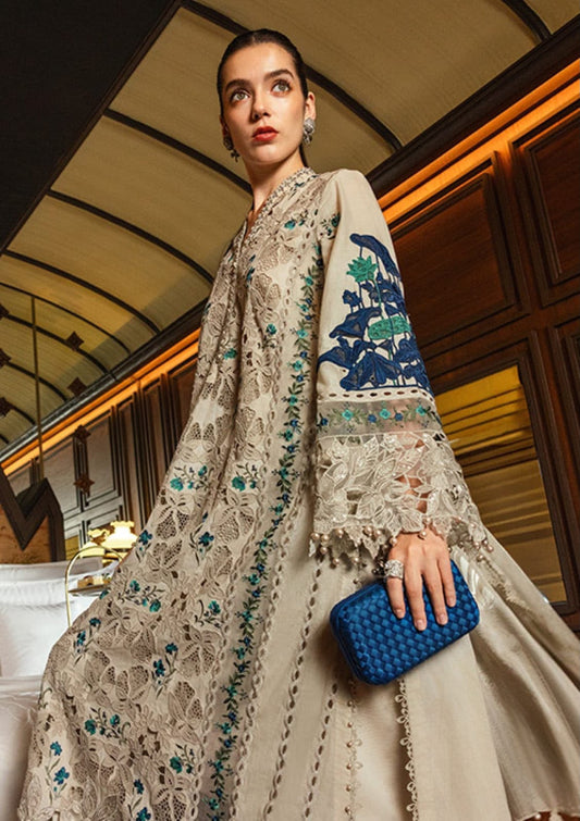 MARIA B Premium Dhanak Embroidered 3 PCS