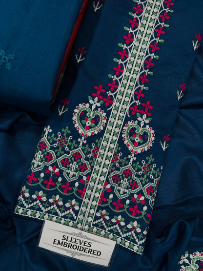 SAPPHIRE Dhanak Embroidered 3 PCS