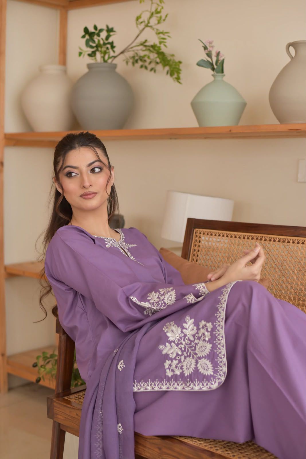 RUMI Dhanak Embroidered 3 PCS