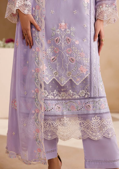 LAAM DHANAK EMBROIDERED 3PCS