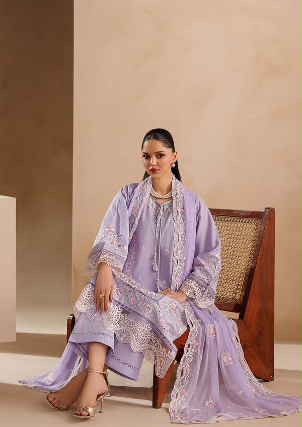LAAM DHANAK EMBROIDERED 3PCS