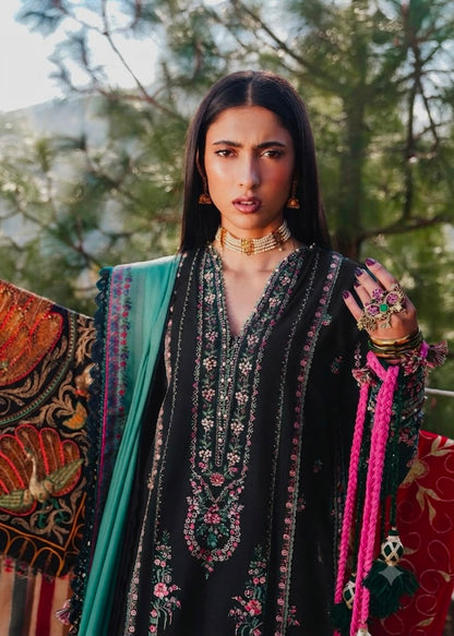 HUSSAIN REHAR DHANAK EMBROIDERED 3PCS