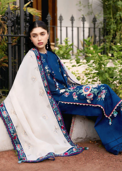 HUSSAIN REHAR DHANAK EMBROIDERED 3PCS