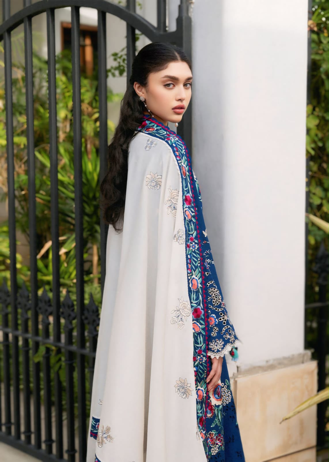 HUSSAIN REHAR DHANAK EMBROIDERED 3PCS