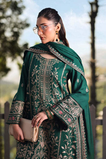 MARIA B DHANAK EMBOEIDERED 3PCS