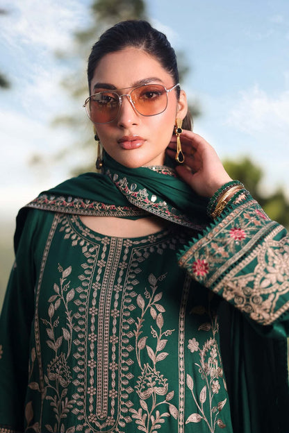 MARIA B DHANAK EMBOEIDERED 3PCS