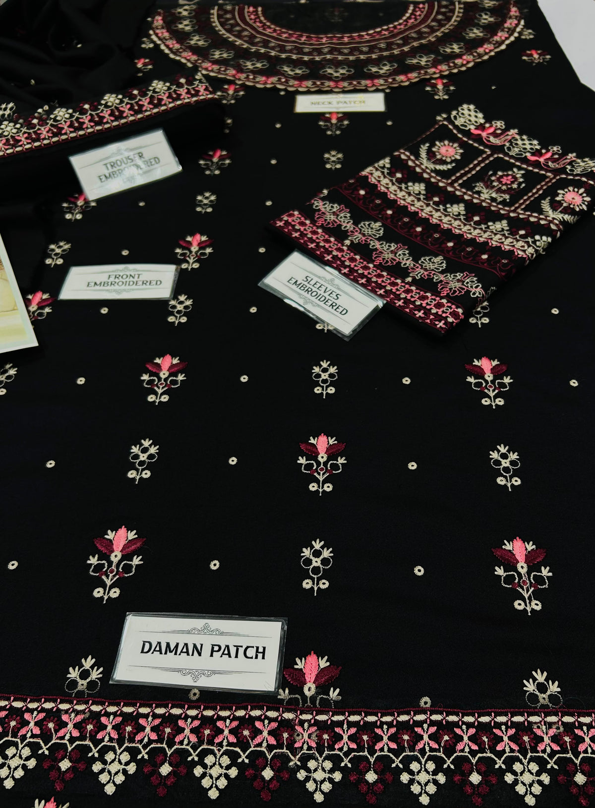 BATIK DHANAK EMBROIDERED 3 PCS
