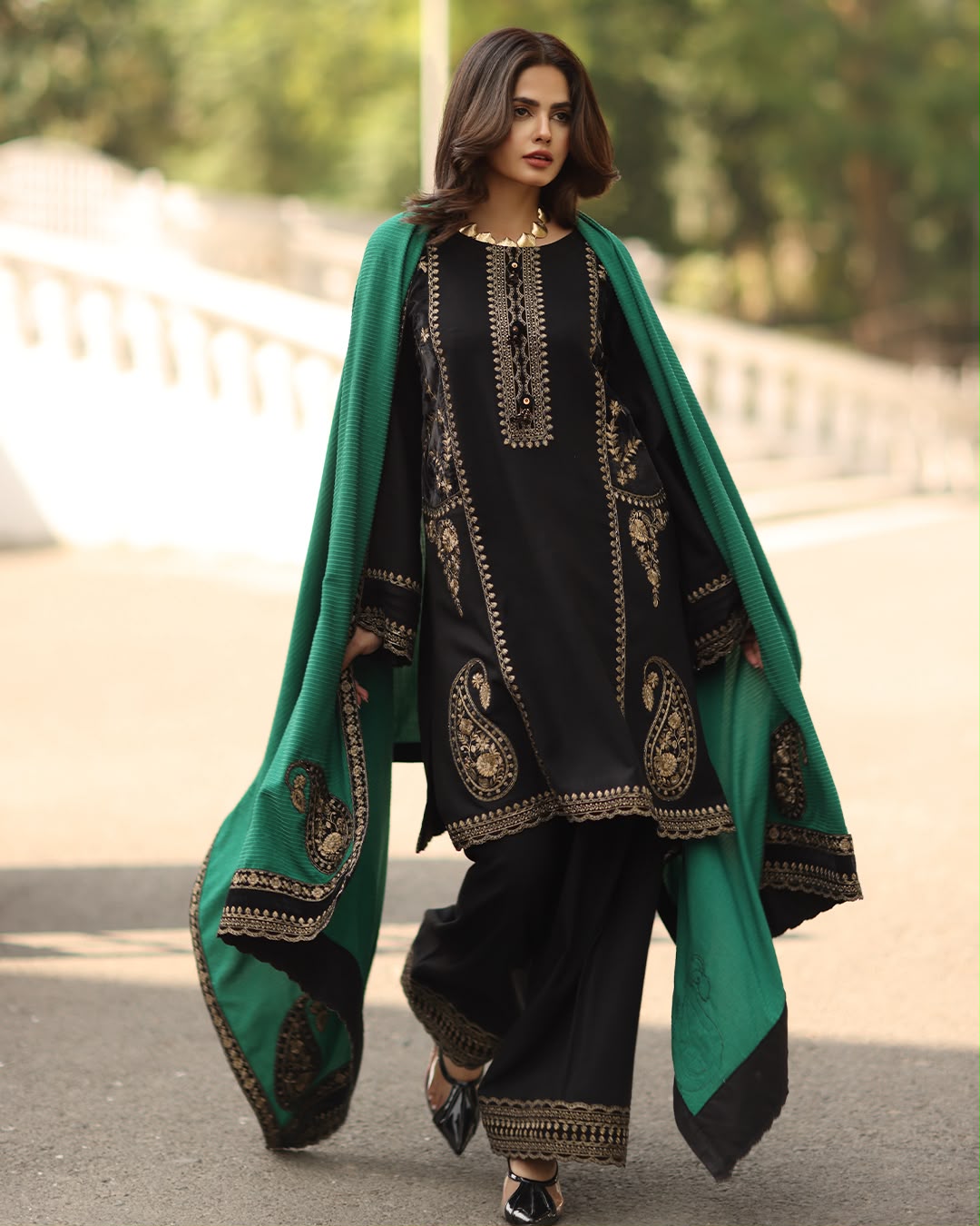 CHARIZMA DHANAK EMBROIDERED 3PCS