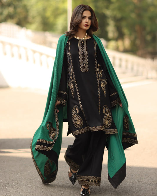 CHARIZMA DHANAK EMBROIDERED 3PCS