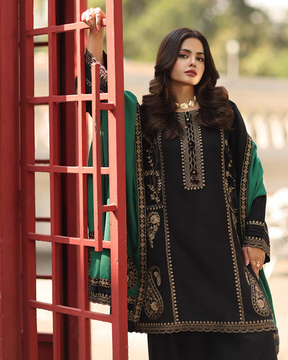 CHARIZMA DHANAK EMBROIDERED 3PCS