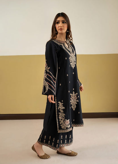 URGEPRET  DHANAK  EMBROIDERED 3 PCS