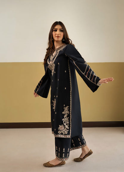 URGEPRET  DHANAK  EMBROIDERED 3 PCS